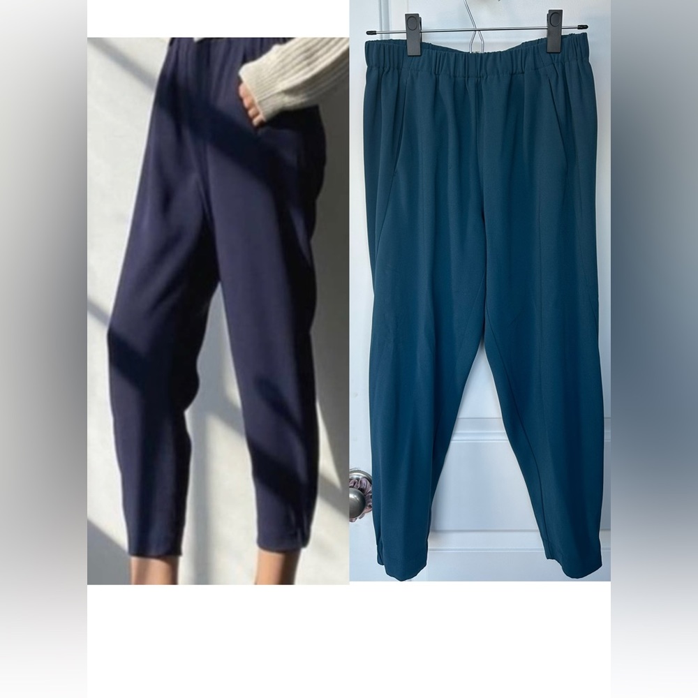 Aritzia Babaton slim fit jogger teal
